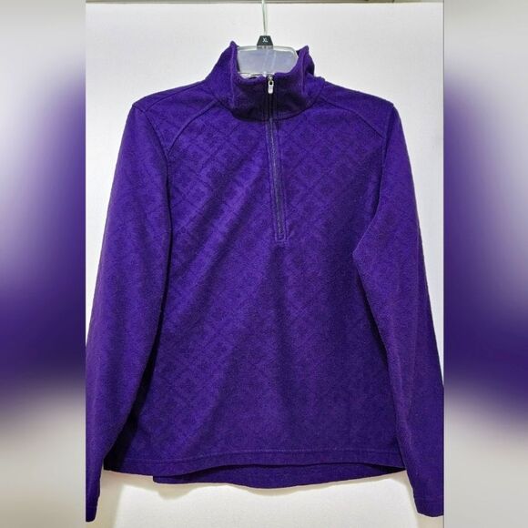 Lands' End Sweaters - Land's End Women's Sweater Dark Purple Size M 10-12